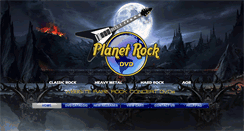 Desktop Screenshot of planetrockdvd.com