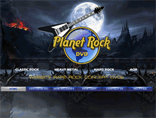 Tablet Screenshot of planetrockdvd.com